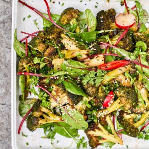 Roasted Broccoli & Radish Salad-